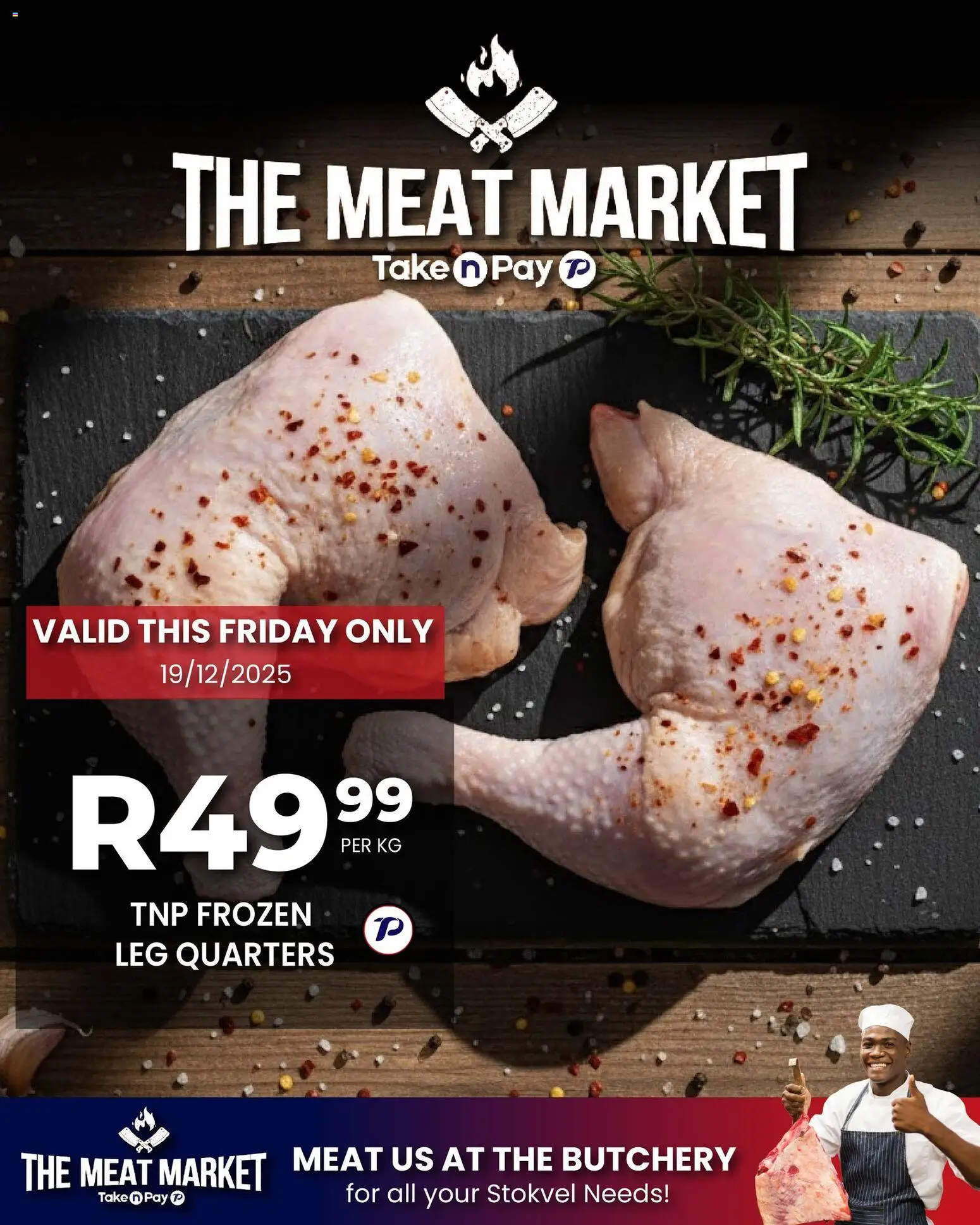 Preview of Take n Pay flyer valid from 19/12/2025