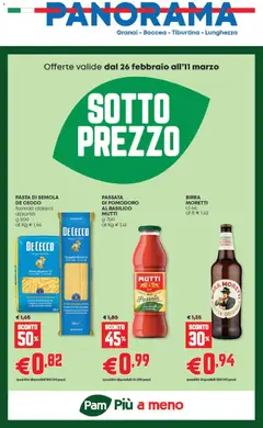Anteprima dell'opuscolo Volantino Roma dal negozio Panorama valido da 26/02/2026