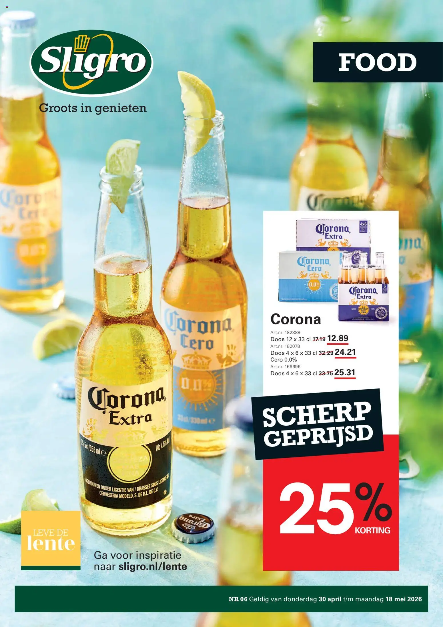 Voorbeeld van Sligro folder van winkel Sligro geldig vanaf 30-04-2026