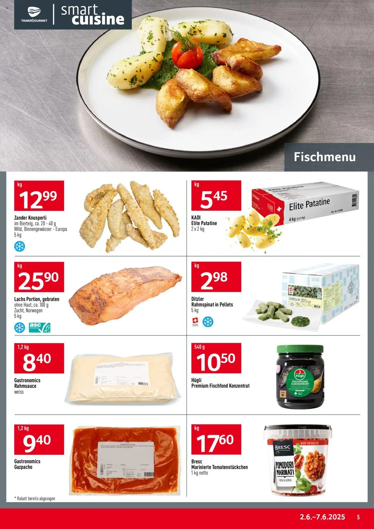 Prodega Aktionen ab 02.06.2025 - Seitennummer 5 - Lachs
