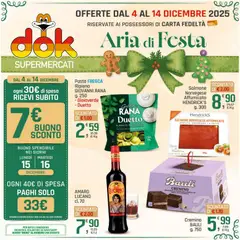 Anteprima dell'opuscolo Volantino Aria di Festa dal negozio DOK valido da 04/12/2025