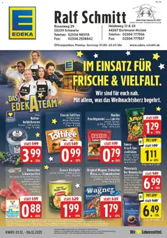 Vorschau von dem Prospekt des Geschäftes Edeka, gültig ab dem 01.12.2025