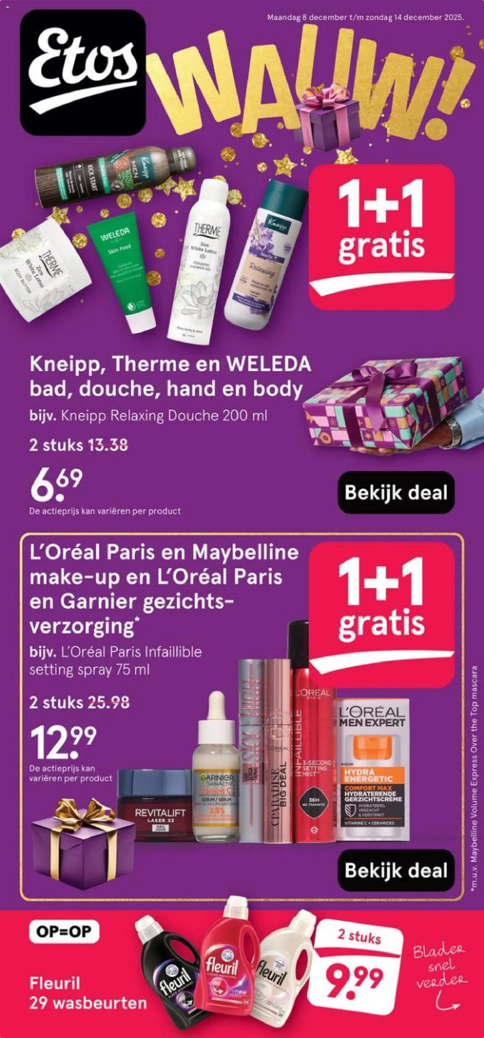 Voorbeeld van Folder van winkel Etos geldig vanaf 08-12-2025