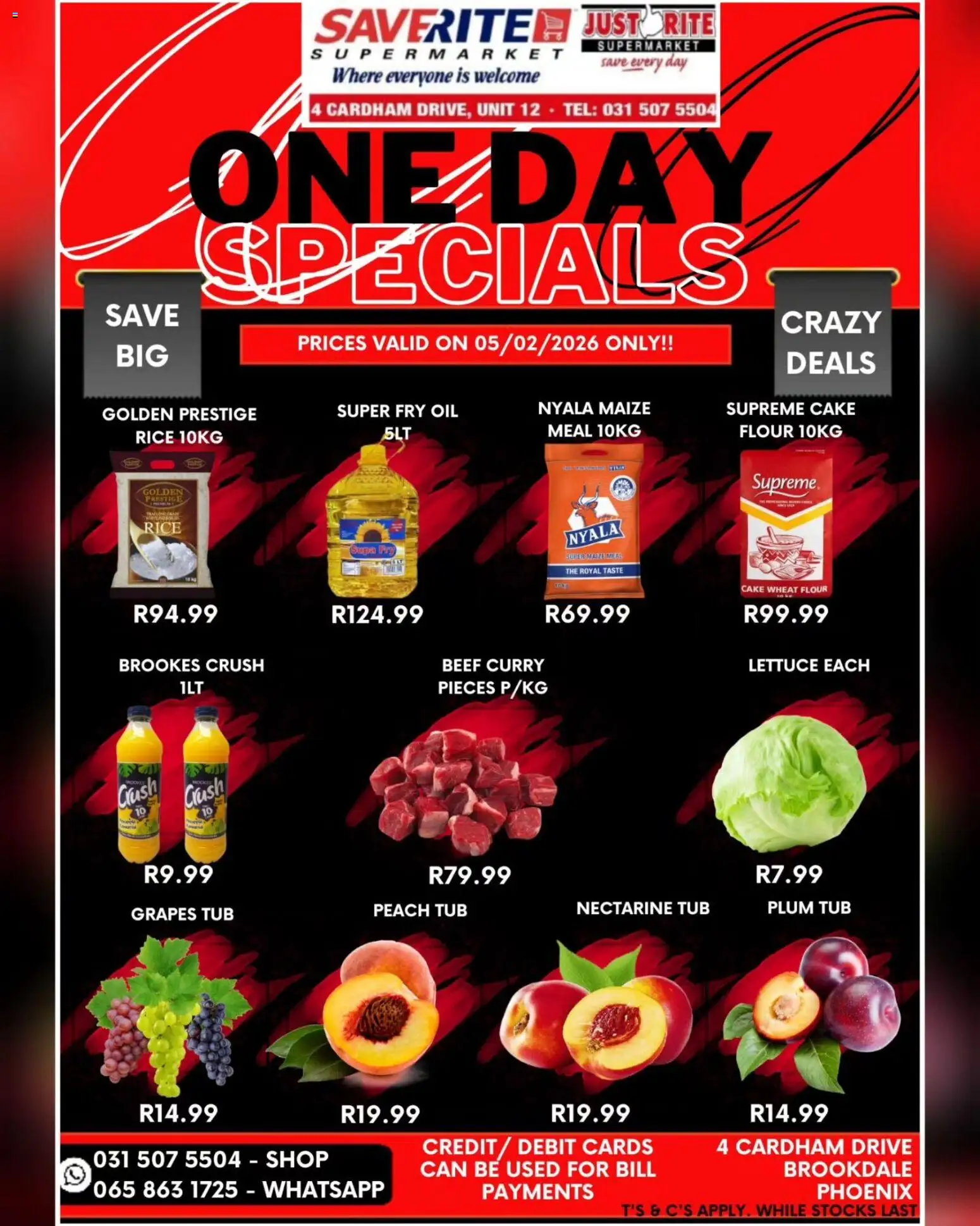 Preview of Saverite flyer valid from 05/02/2026