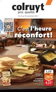 Prévisualisation de C'est l'heure du réconfort! du magasin Colruyt formulaire valide 25/11/2025