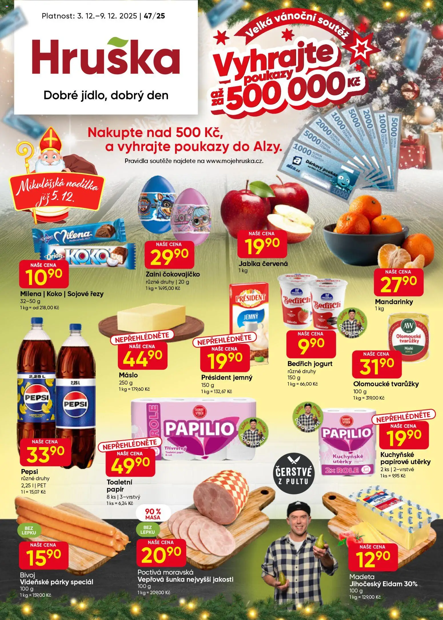 Náhled nabídky: Hruška Leták platný od 03.12.2025