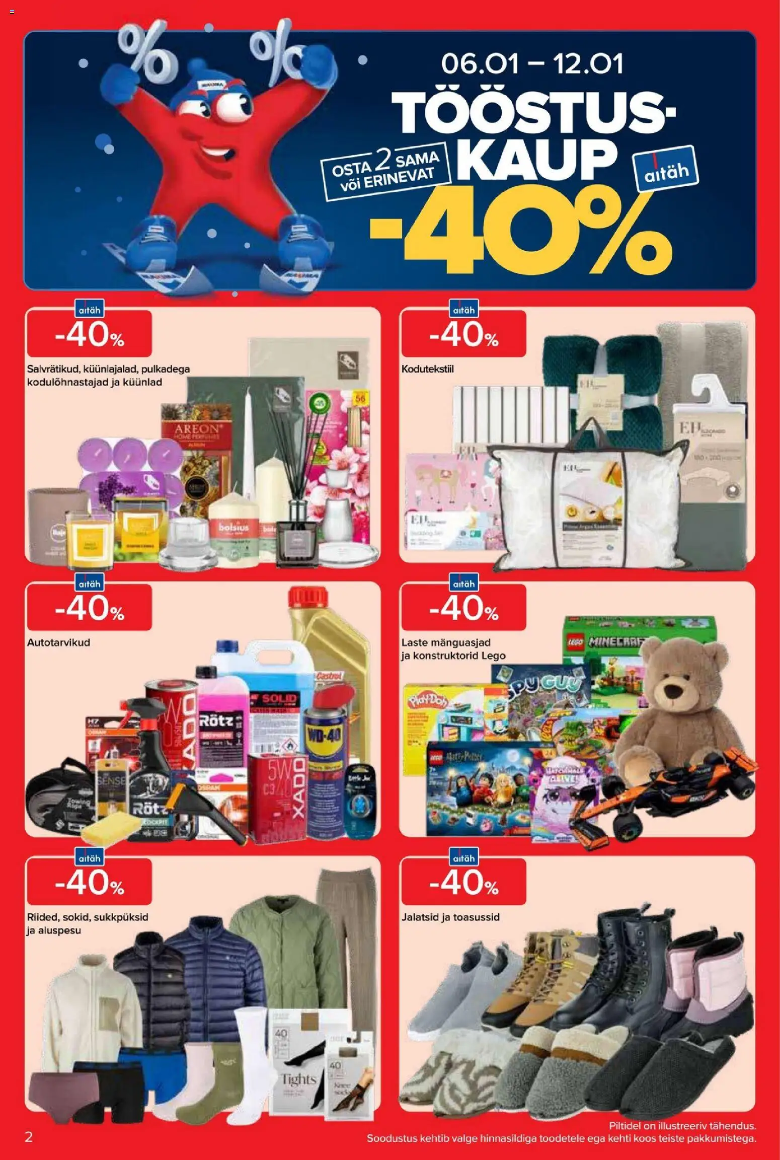 Maxima kliendilehe eelvaade alates 2026.01.06