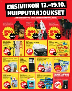 Kaupan Tokmanni Ensi viikon huipputarjoukset esikatselu, voimassa 13/10/2025