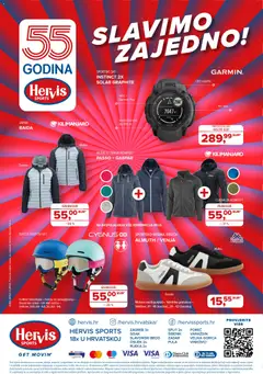 Pregled letka Katalog trgovine Hervis vrijedi od 12.11.2025 | Stranica: 12
