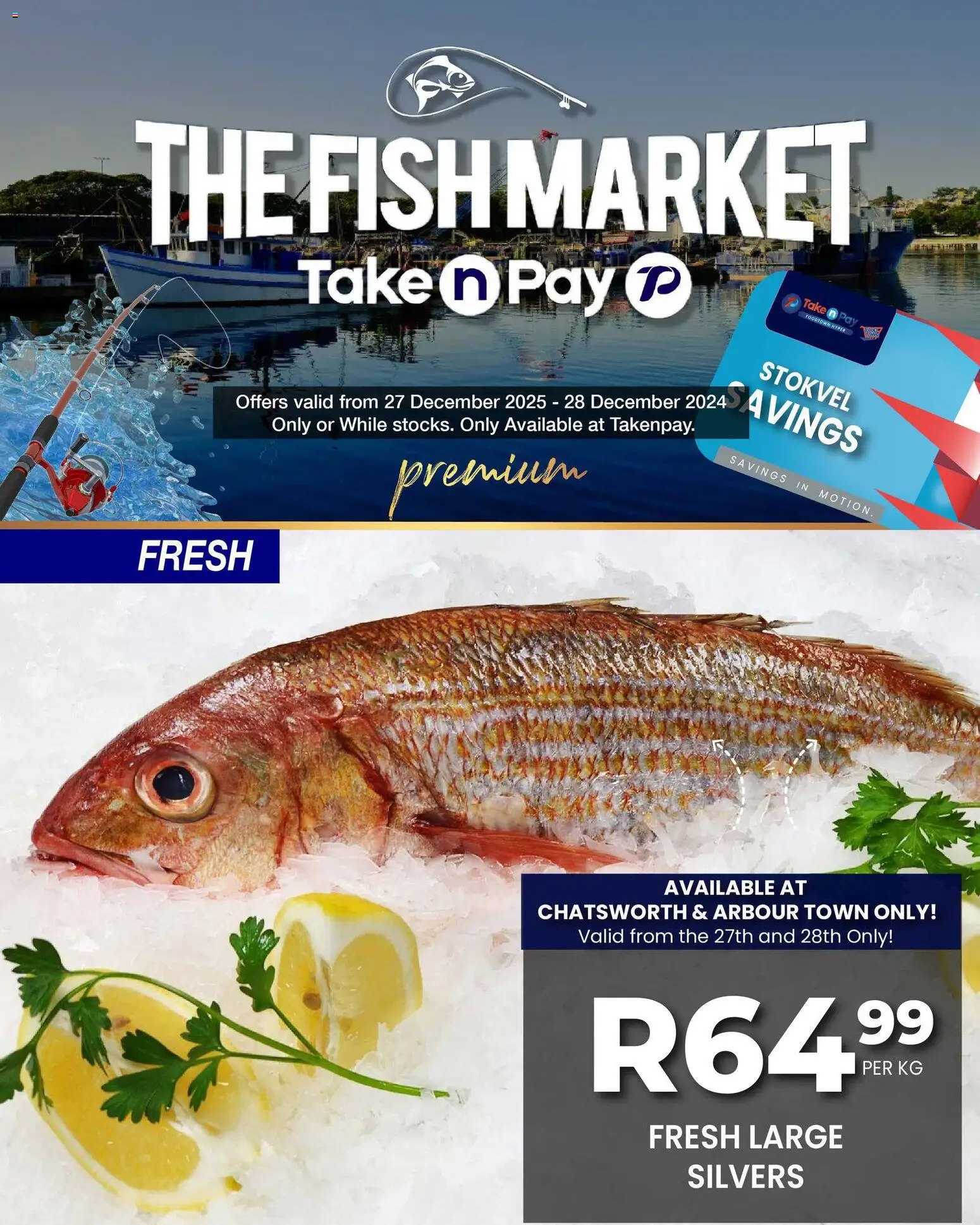 Preview of Take n Pay flyer valid from 27/12/2025