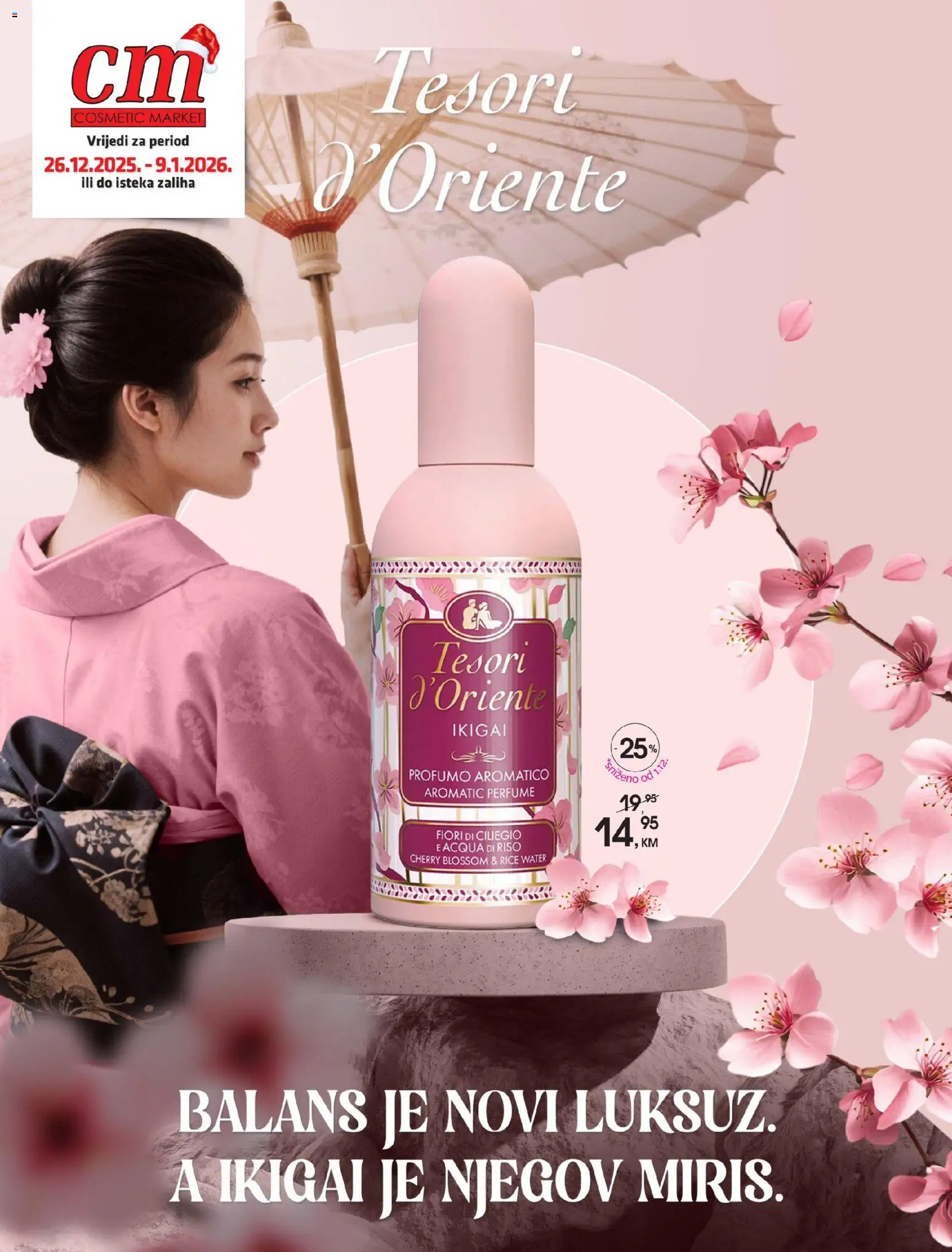 Pregled letka Katalog trgovine CM vrijedi od 2025.12.26