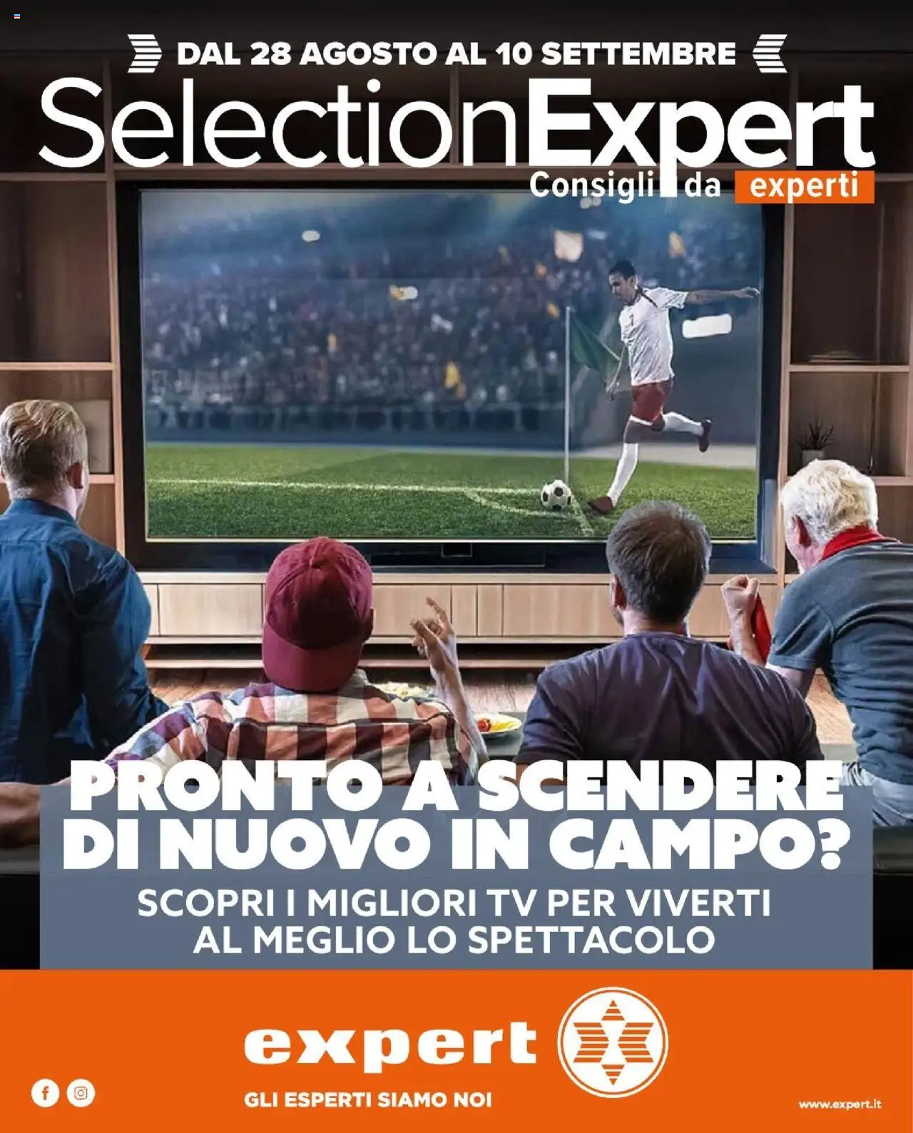 Volantino Expert valido da 28/08/2025 numero di pagina 1