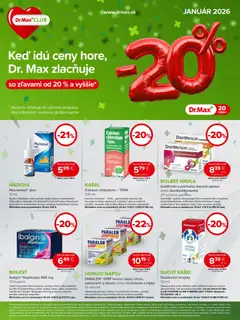 Náhľad Dr. Max letáku platného od 01.01.2026