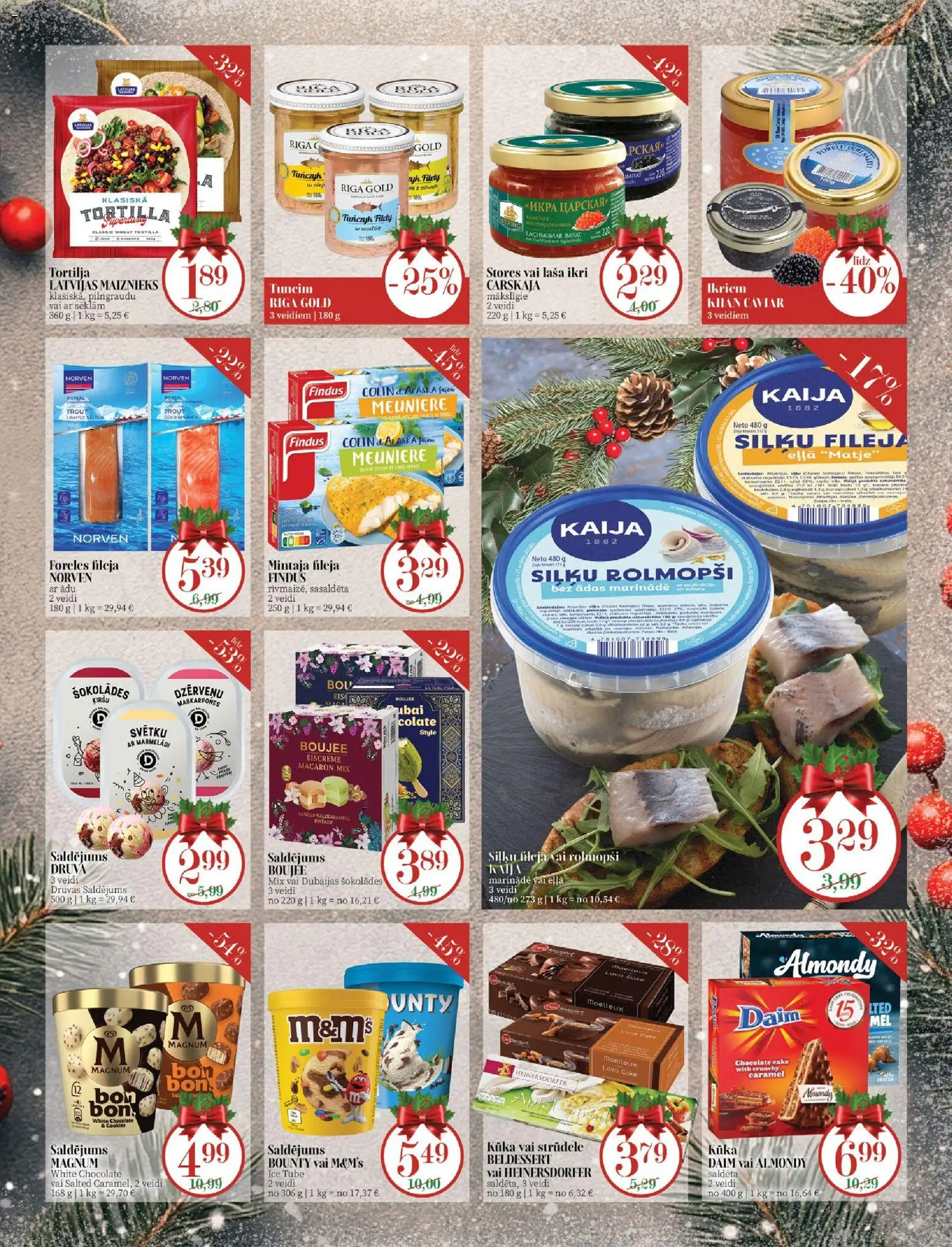 Skatīt Mego akciju bukletu, derīgs no 2025.12.08