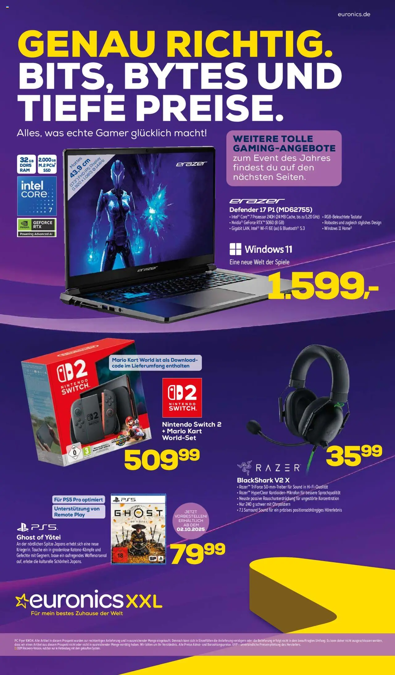 Euronics Prospekt (vom 20.08.2025 - 31.08.2025)