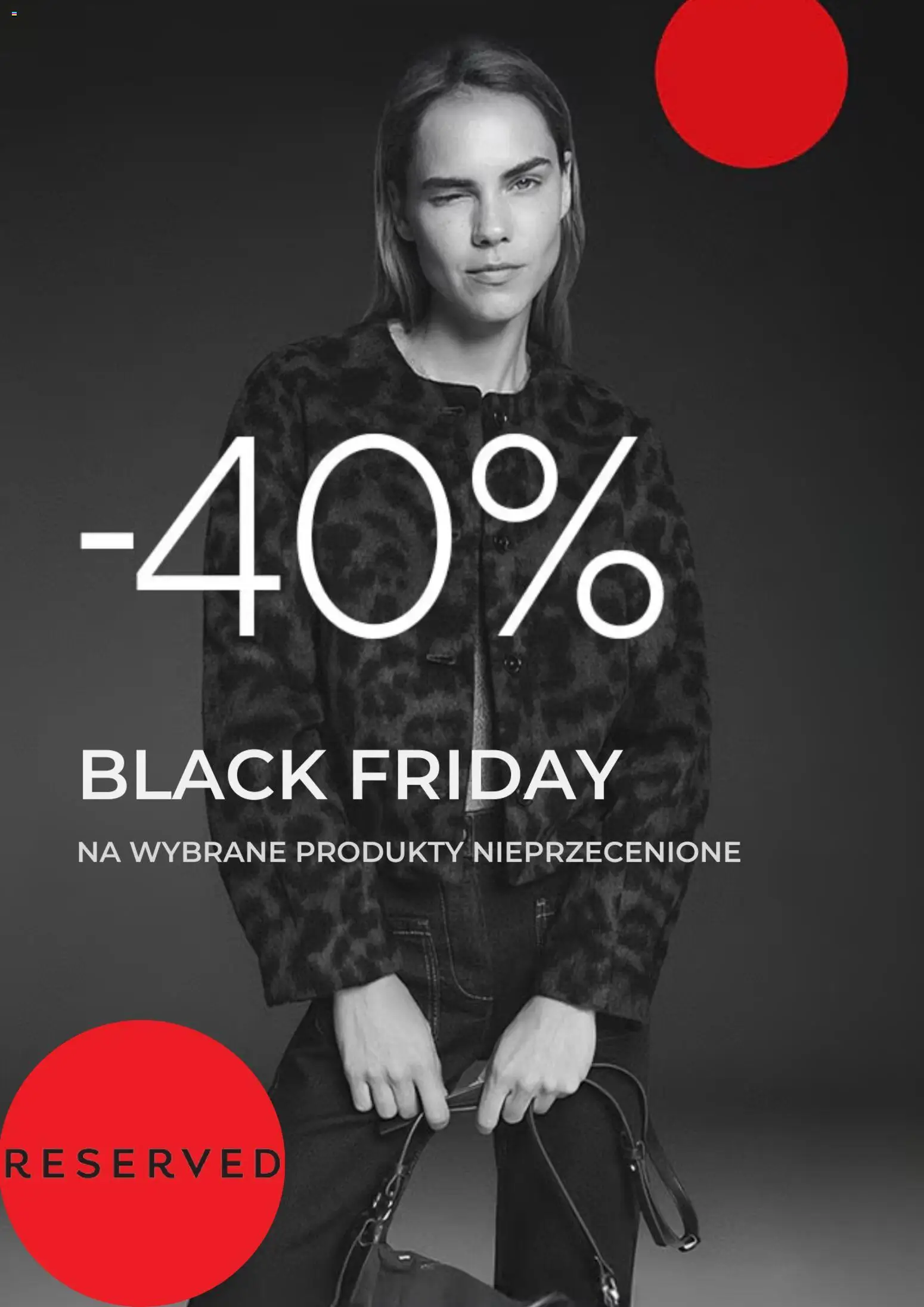 Pogląd gazetki "Black Friday" ze sklepu Reserved ważnej od 27.11.2025