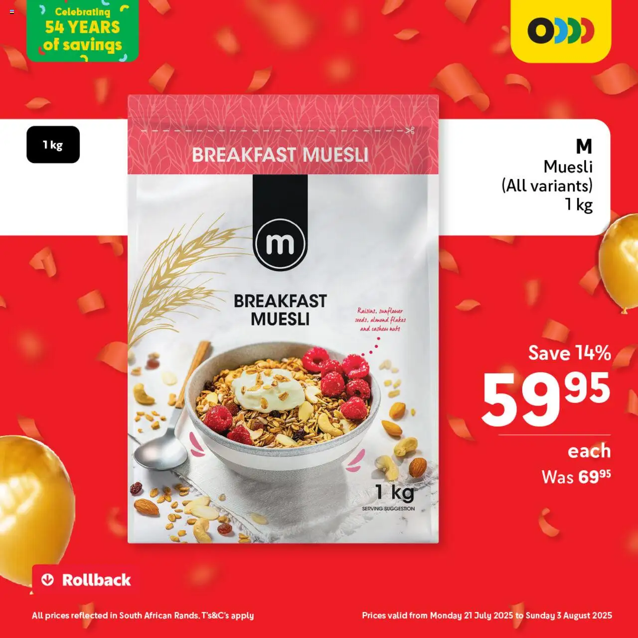 Makro Birthday Price-Drop Breakfast from 21/07 - 03/08/2025 > Promotions