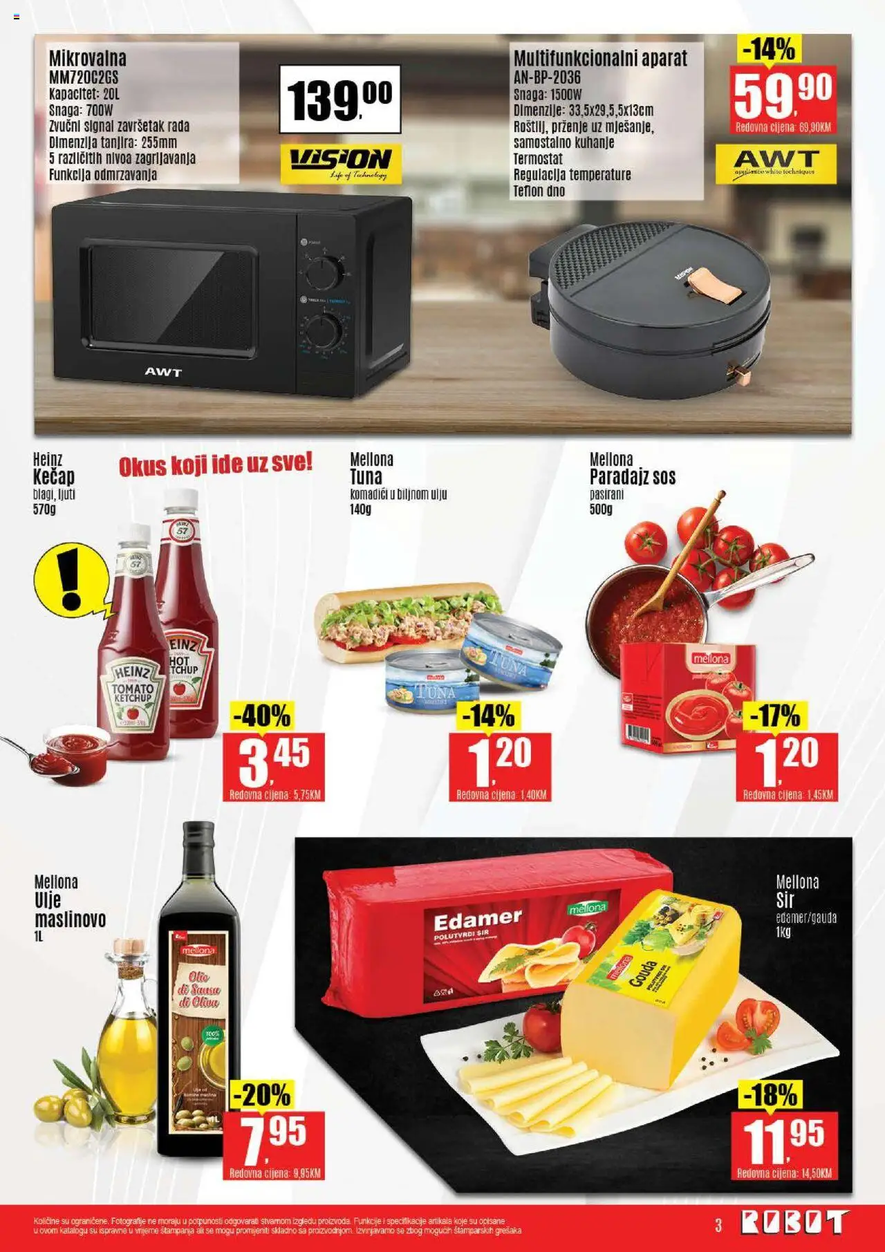 Pregled letka Katalog trgovine Robot vrijedi od 2025.10.20