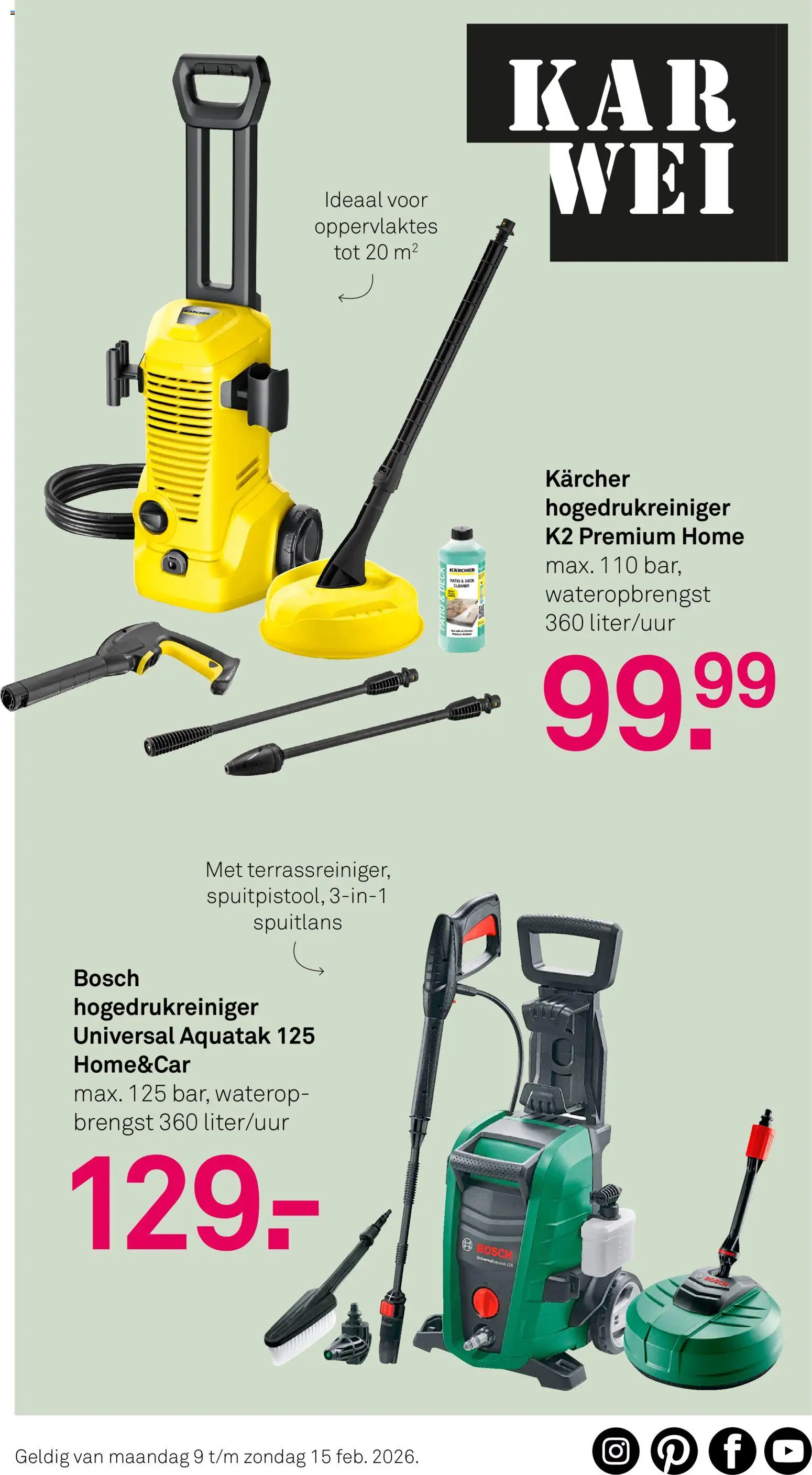 Voorbeeld van Folder van winkel KARWEI geldig vanaf 09-02-2026