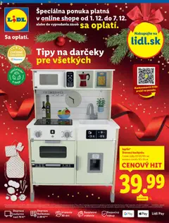 Náhľad Lidl letáku platného od 01.12.2025