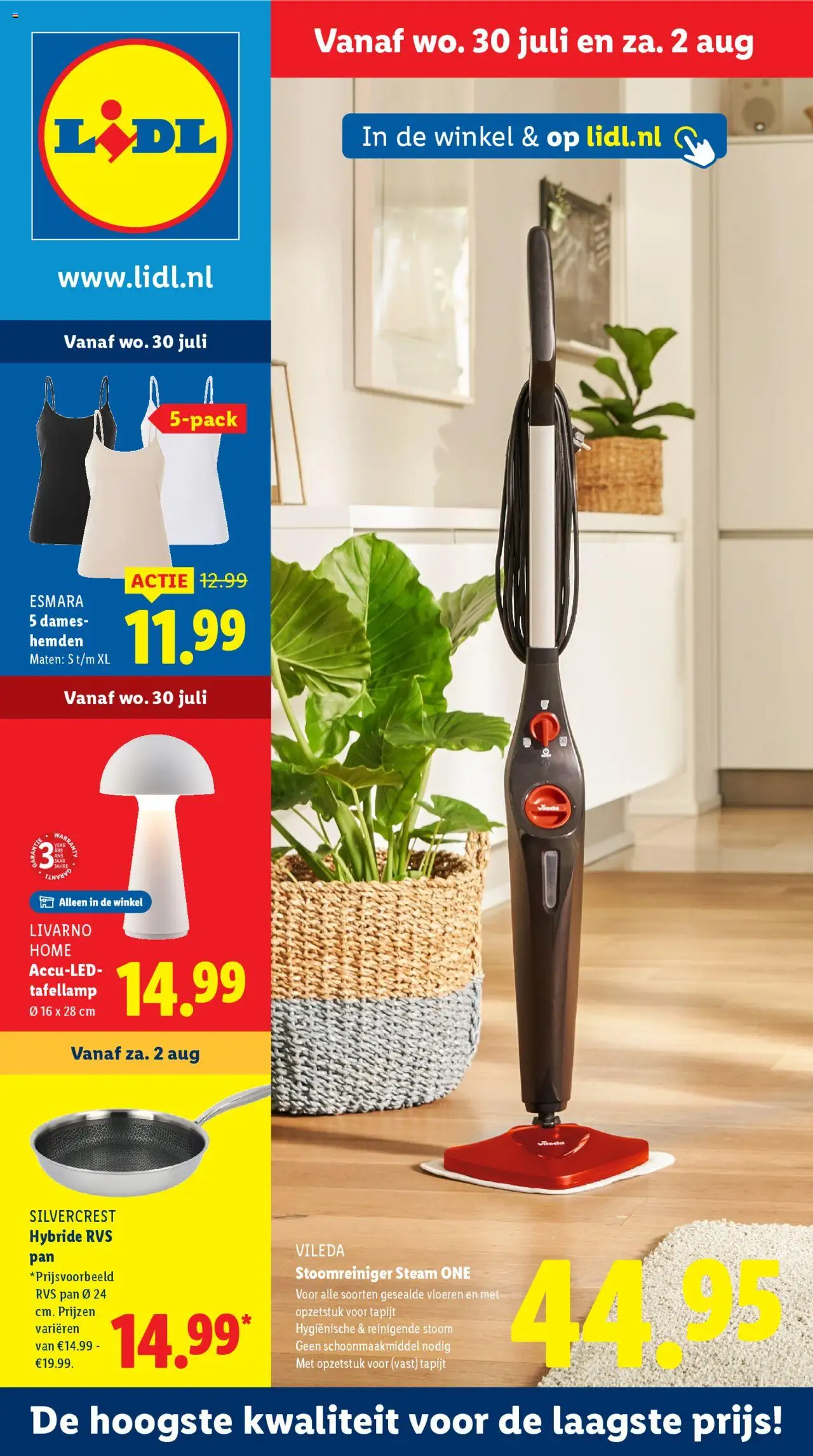 Lidl shop Non Food Folder week 31 geldig vanaf 30-07-2025 - Paginanummer 1