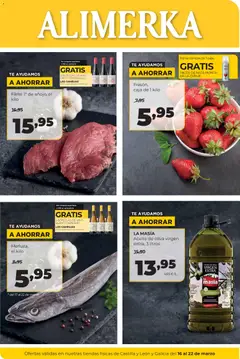Vista previa del folleto de la tienda Alimerka válido desde el 16/03/2026 