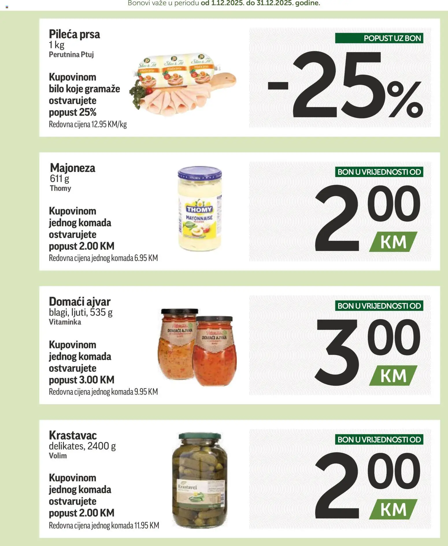 Pregled letka Super BONbonjera trgovine Crvena jabuka vrijedi od 2025.12.01