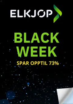 Forhåndsvis Black Friday fra butikk Elkjøp gyldig fra 18/11/2025