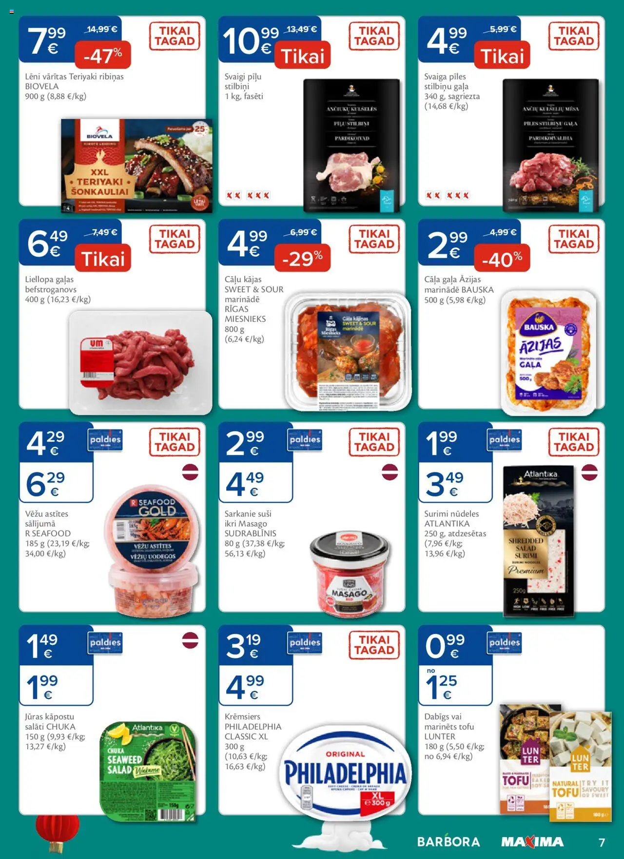 Skatīt Maxima akciju bukletu, derīgs no 2025.09.23