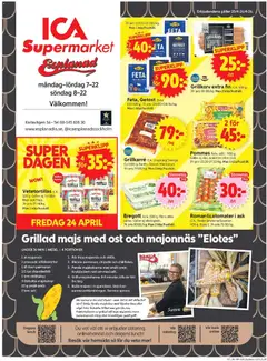 Förhandsgranska reklamblad Stockholm från butik ICA Supermarket gäller från 20/04/2026