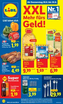Vorschau der Angebote: Lidl Oberpullendorf, Güssing, Oberwart gültig ab 28.08.2025