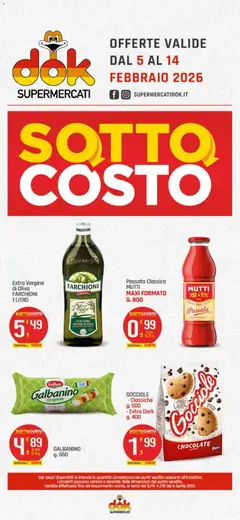 Anteprima dell'opuscolo Volantino Procida e Pozzuoli dal negozio DOK valido da 05/02/2026