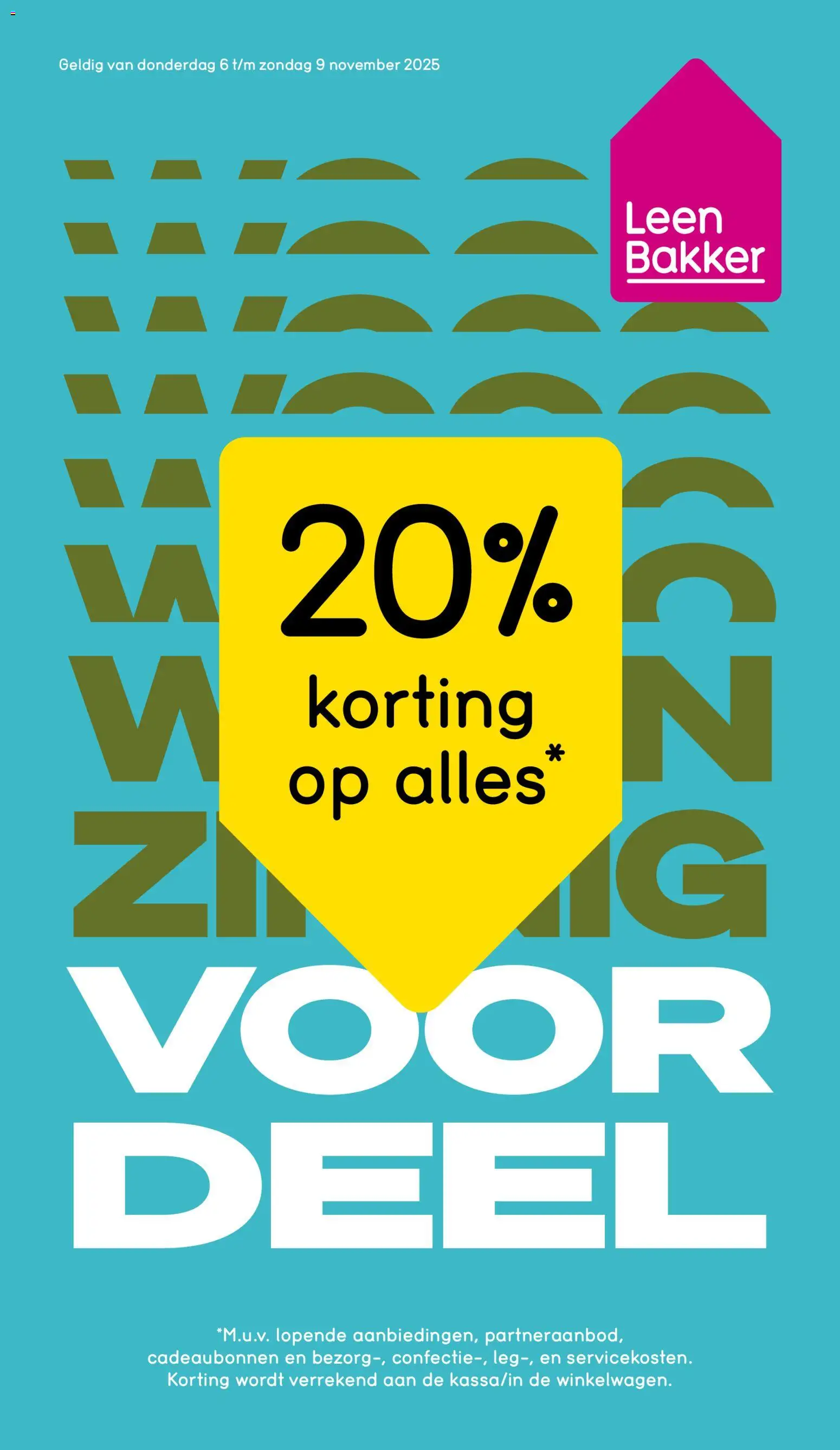 Voorbeeld van Folder WK DIGI van winkel Leen Bakker geldig vanaf 06-11-2025