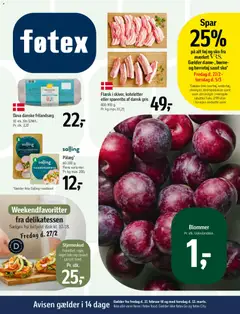 Eksempel på tilbudsavis Tilbudsavis fra butik Føtex gyldig fra 27/02/2026