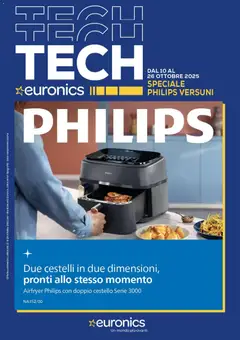 Anteprima dell'opuscolo Volantino Philips II dal negozio Euronics valido da 10/10/2025