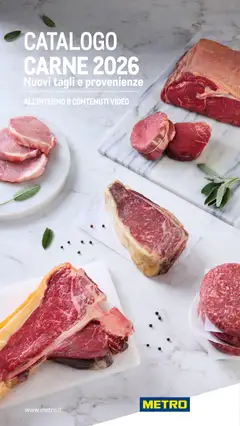 Anteprima dell'opuscolo Volantino Carne dal negozio Metro valido da 26/11/2025