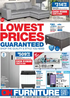 Preview of OK Furniture flyer valid from 26/01/2026