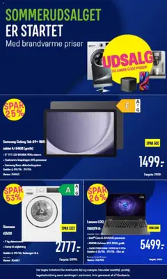 Eksempel på tilbudsavis Tilbudsavis fra butik Elgiganten gyldig fra 23/06/2025