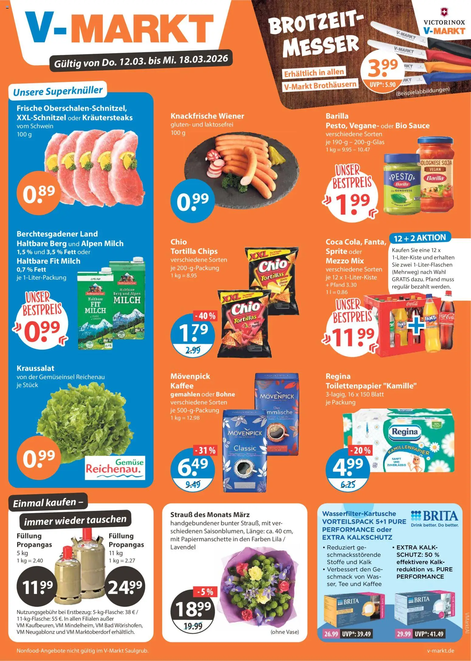 Vorschau von dem Prospekt des Geschäftes V-Markt, gültig ab dem 12.03.2026