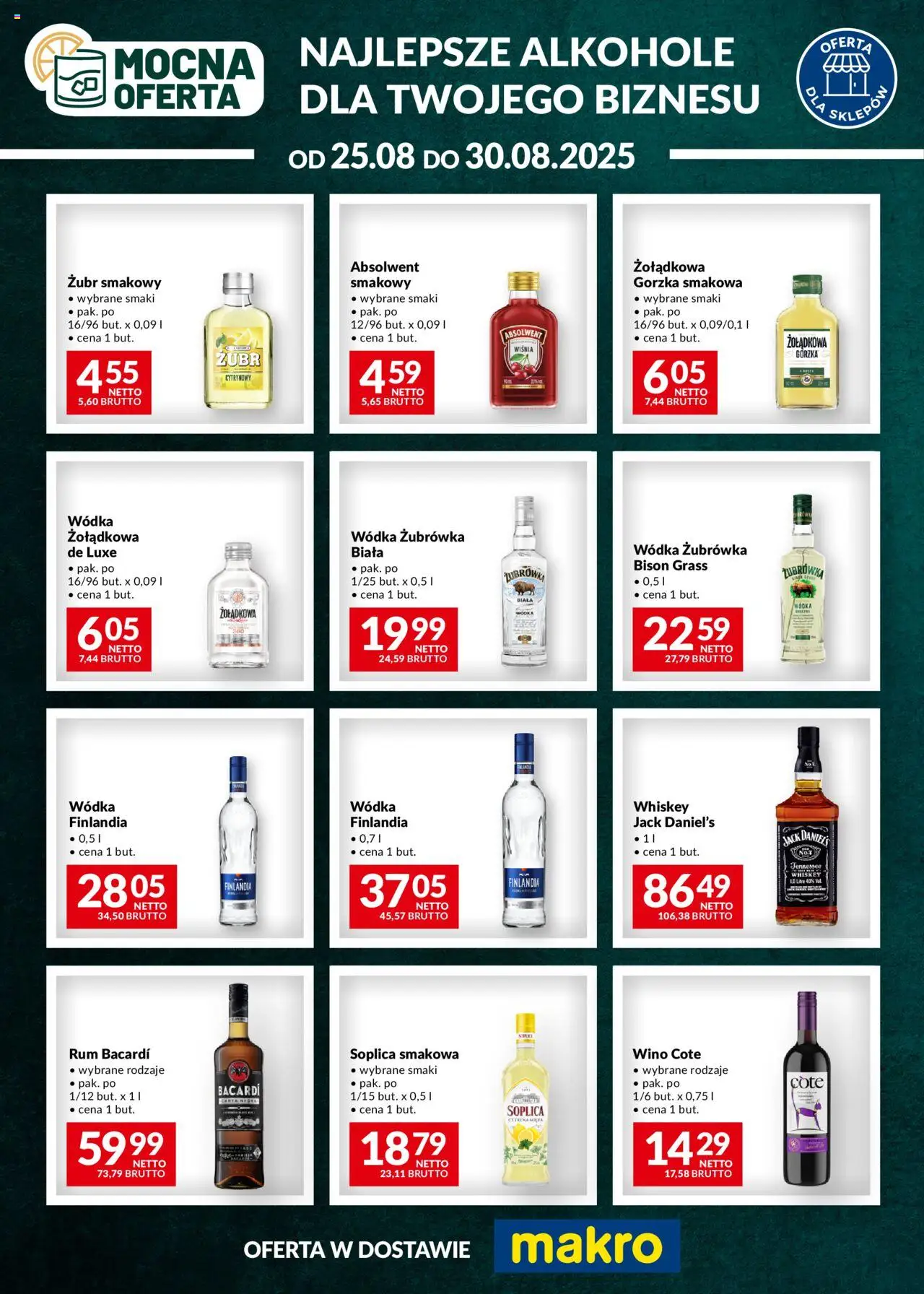 Makro Mocna oferta od 25.08.2025 - Nowa Gazetka - Numer strony 1