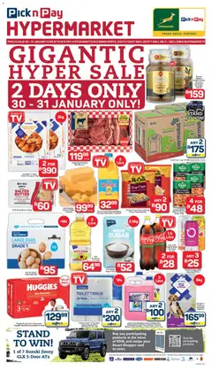 Preview of Pick n Pay flyer valid from 30/01/2026