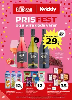 Eksempel på tilbudsavis Tilbudsavis fra butik Super Brugsen gyldig fra 15/08/2025