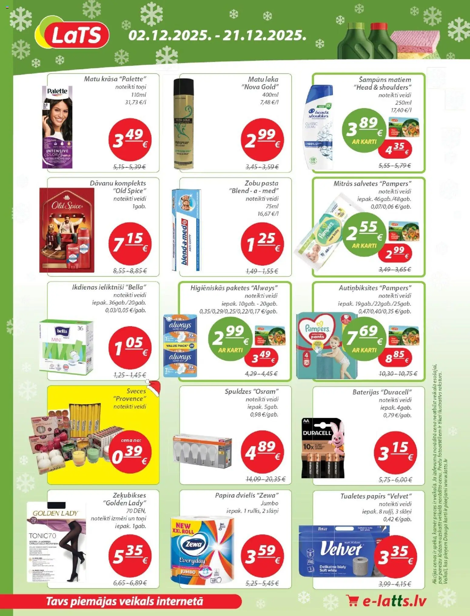 Skatīt Lats akciju bukletu, derīgs no 2025.12.02