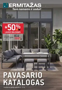 ERMITAŽAS parduotuvės leidinio ERMITAŽAS leidinys - Pavasario katalogas galiojančio nuo 2026.05.04 peržiūra