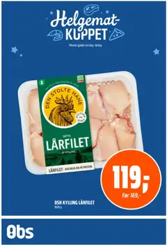 Forhåndsvis Helgemat Kuppet fra butikk Coop Obs gyldig fra 31/07/2025