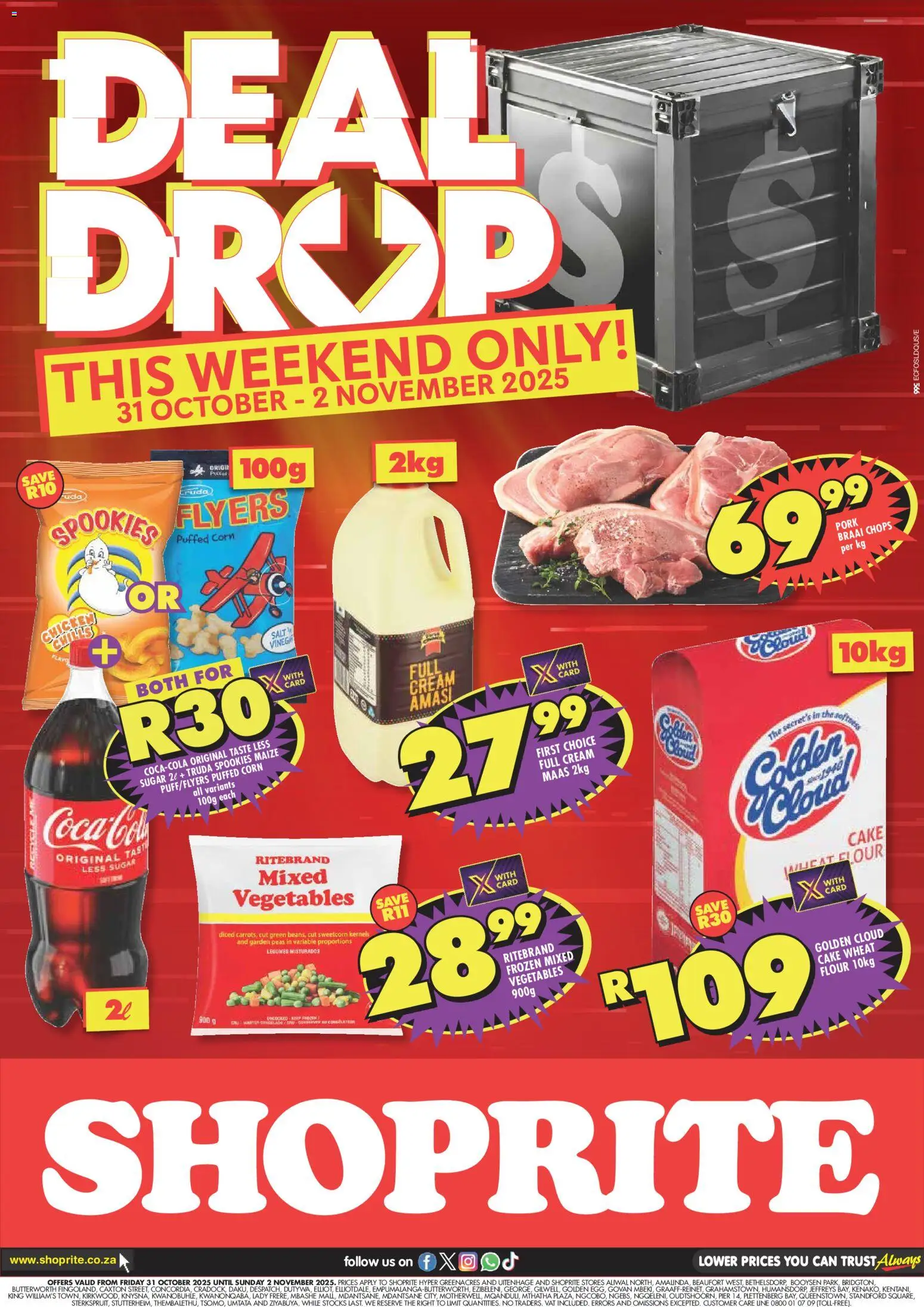 Preview of Shoprite flyer valid from 31/10/2025