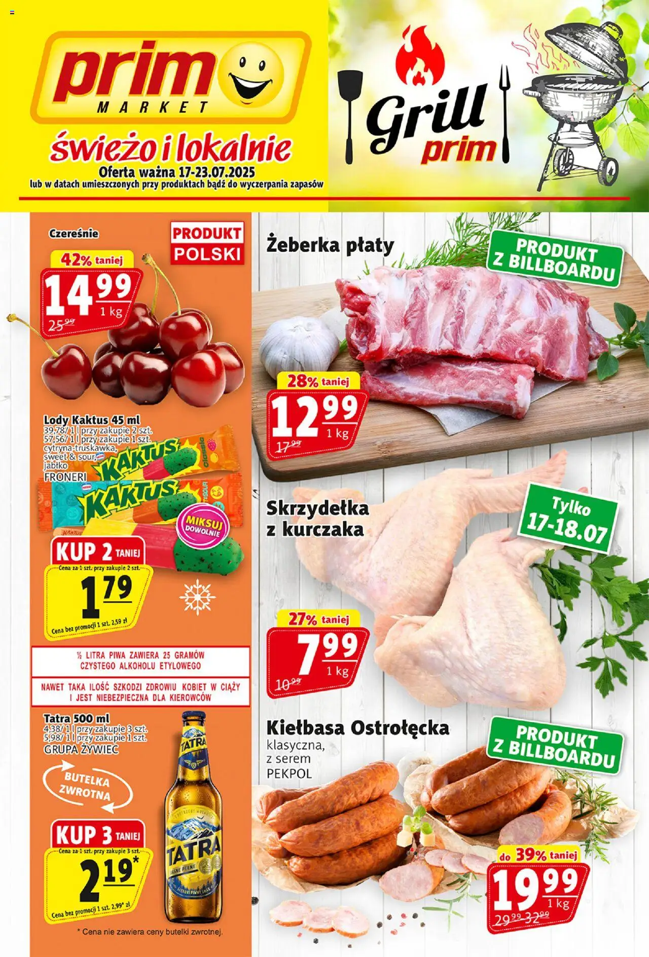 Prim Market Gazetka od 17.07.2025 - Nowa Gazetka - Numer strony 1