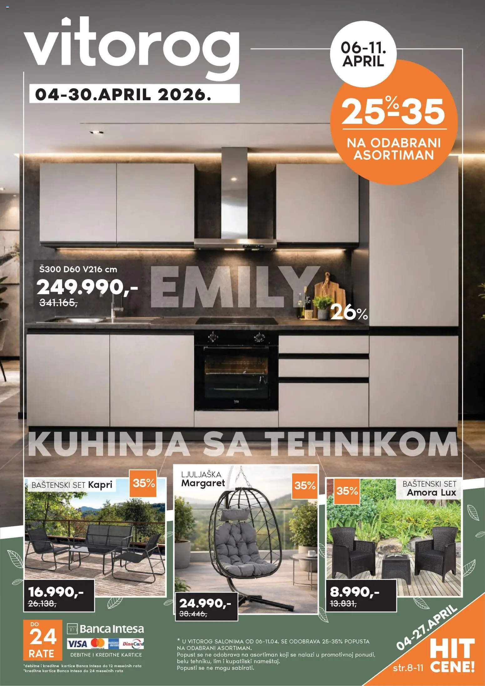 Pregled Vitorog kataloga - važi od 04.04.2026