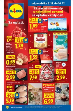 Náhľad Lidl letáku platného od 08.12.2025