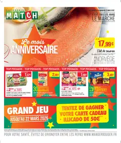 Prévisualisation de Match Supermarché catalogue du magasin Match Supermarché formulaire valide 10/03/2026